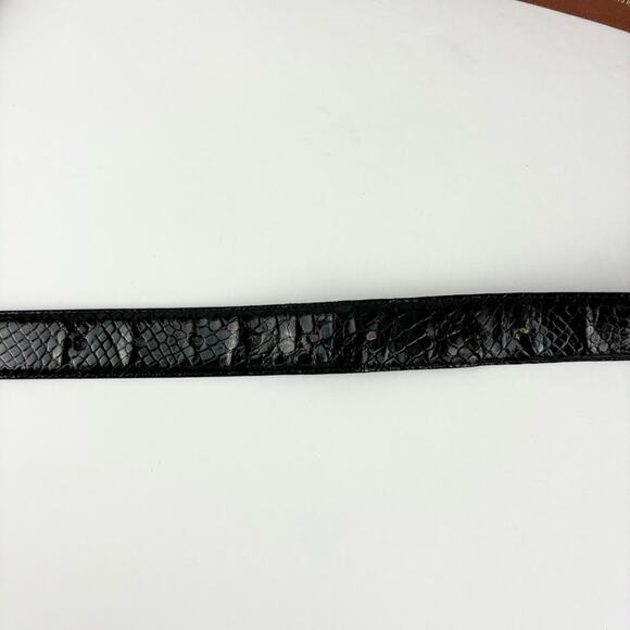 Vintage Balenciaga Crocodile Belt - Picture 5 of 6